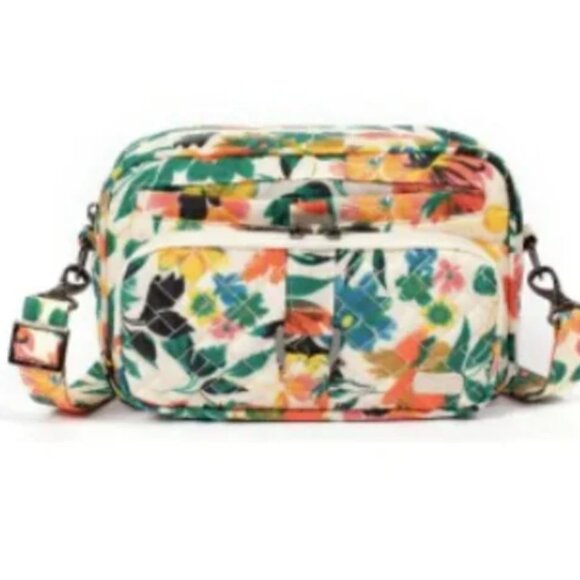 Brand New Lug Carousel Crossbody Convertible Handbag in Beautiful Bloom - Picture 1 of 6